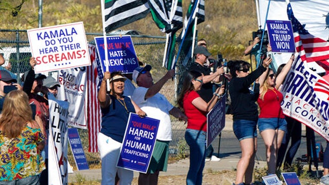 Harris Finally Goes to Border, Claims She's Been There Before
