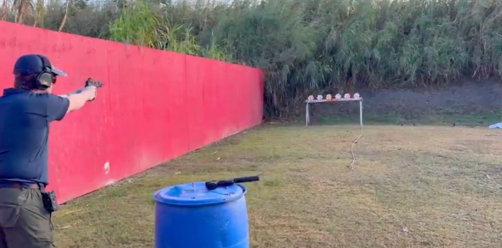 Buck on the Range at at Homestead Training Center