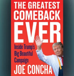 Joe Concha Talks About "The Greatest Comeback Ever"
