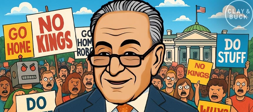 Dems Keeping Gov’t Shut for No Kings Rally