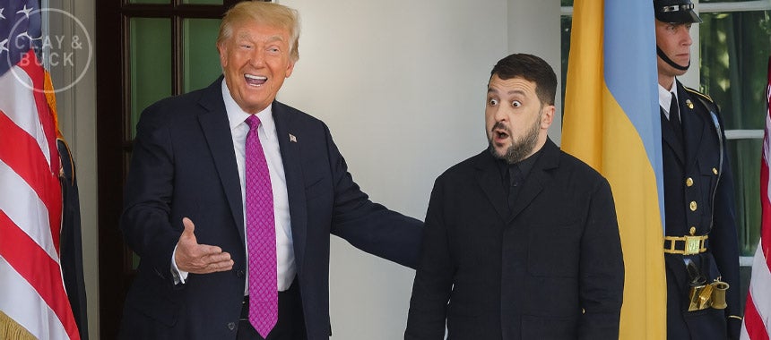 Trump and Zelensky Meet in Oval Office, Talk Peace in Ukraine