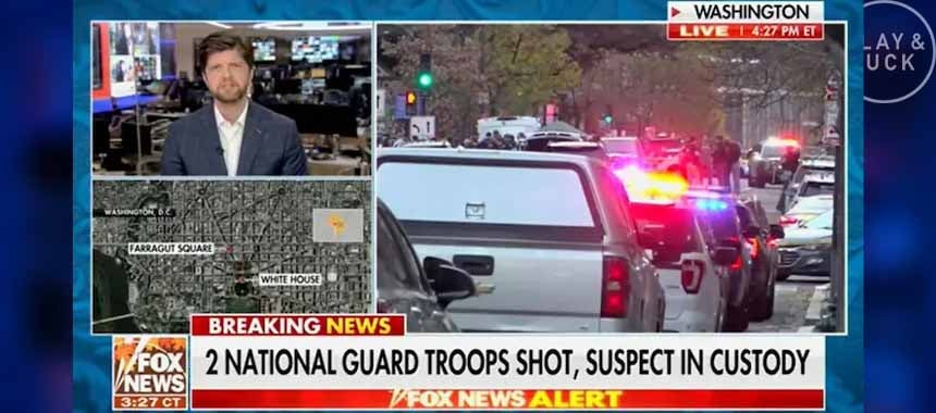 Buck Discusses the National Guard Shooting in Real Time