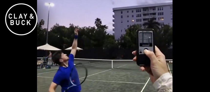 WATCH: The 100 MPH Serve Challenge Video We've All Been Waiting For