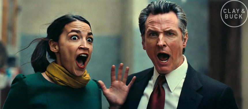 AOC, Newsom Face Worldwide Mockery After Munich