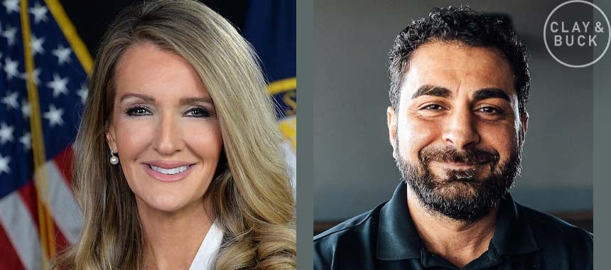 Kelly Loeffler and the Owner of Jimmy's Famous Seafood, John Minadakis, Join C&B