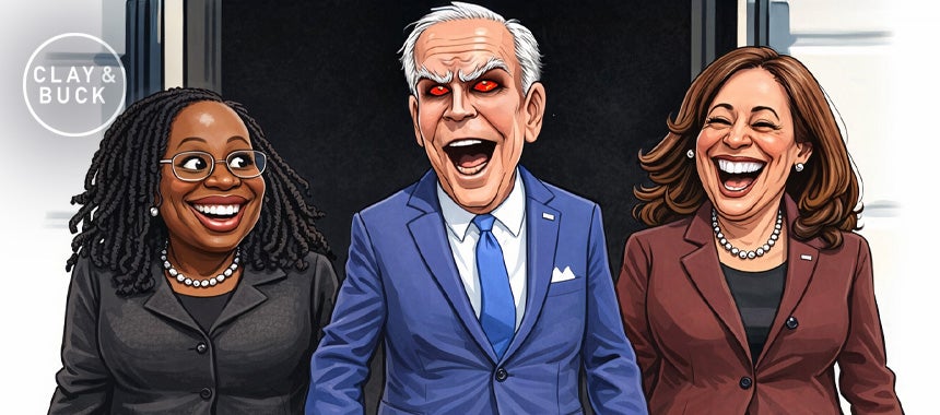 Biden's Final Curses: Ketanji Brown Jackson and Kamala Harris