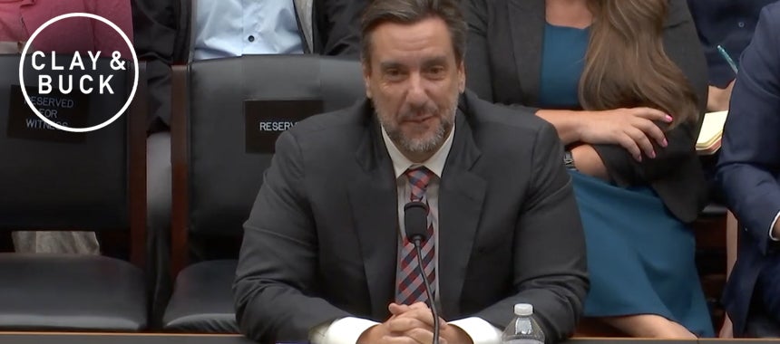 Watch: Clay Testifies Before Congress on Sports Broadcasting
