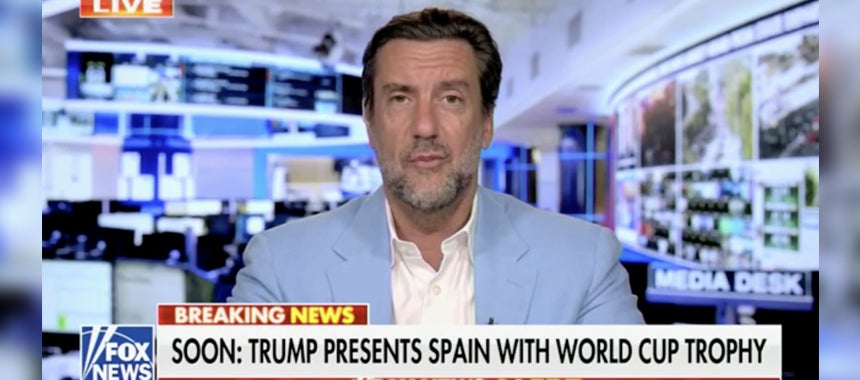 Clay Wraps the World Cup Final on the Fox Big Weekend Show