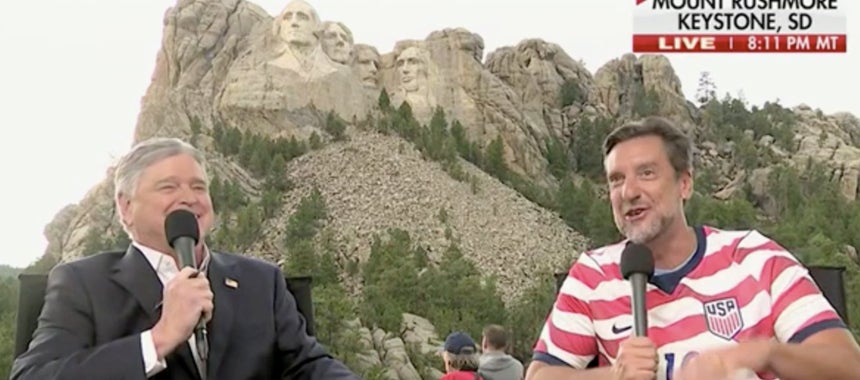Clay Does Mt. Rushmore on the 4th of July