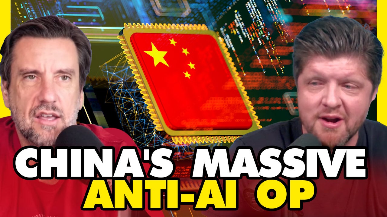China Running MASSIVE Anti-AI Op On Americans