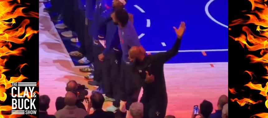 Clay & Buck TORCH LeBron James Over Anthem Disrespect